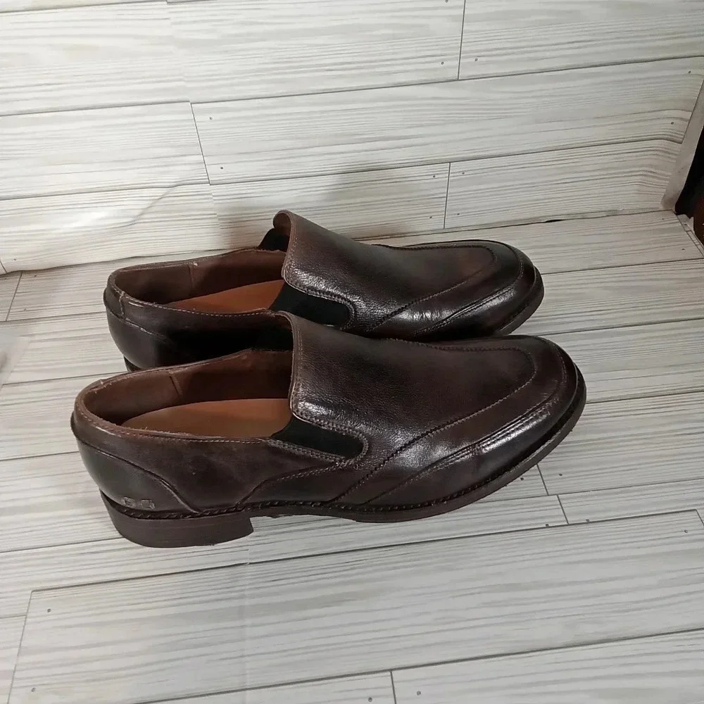 Bed stu scoring series cobbler genuine leatherprofessional office men's 11.5